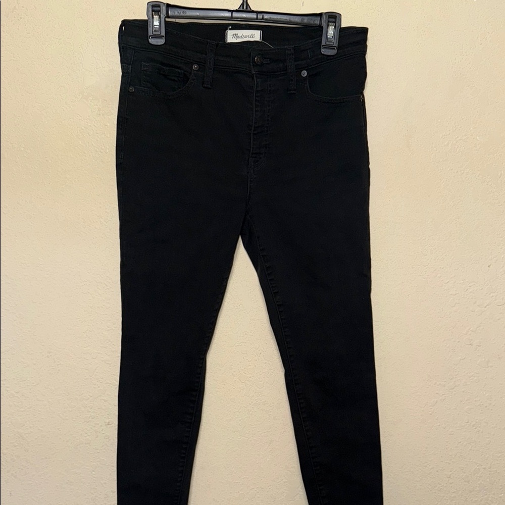 Madewell 9” high rise skinny Black Women's Jeans